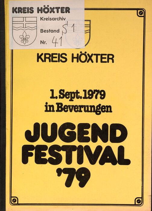 Deckblatt vom Jugendfestival 1979